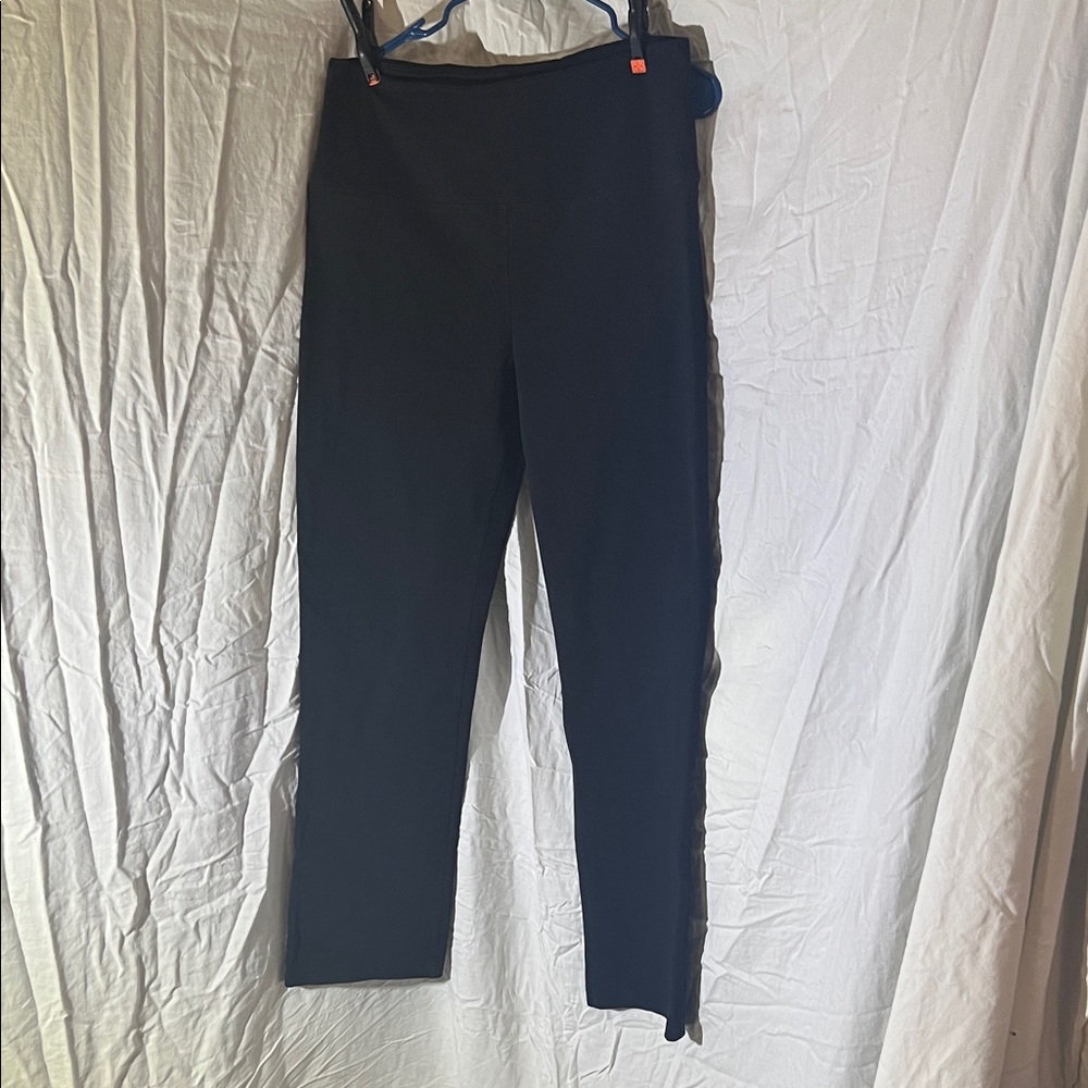 Lysse stretch jeans boot cut X-Large with pockets Black. Like new.